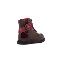 Sale Anfibi bordeaux da Bambina con cuori e strass Bambino Stivaletti Bambina