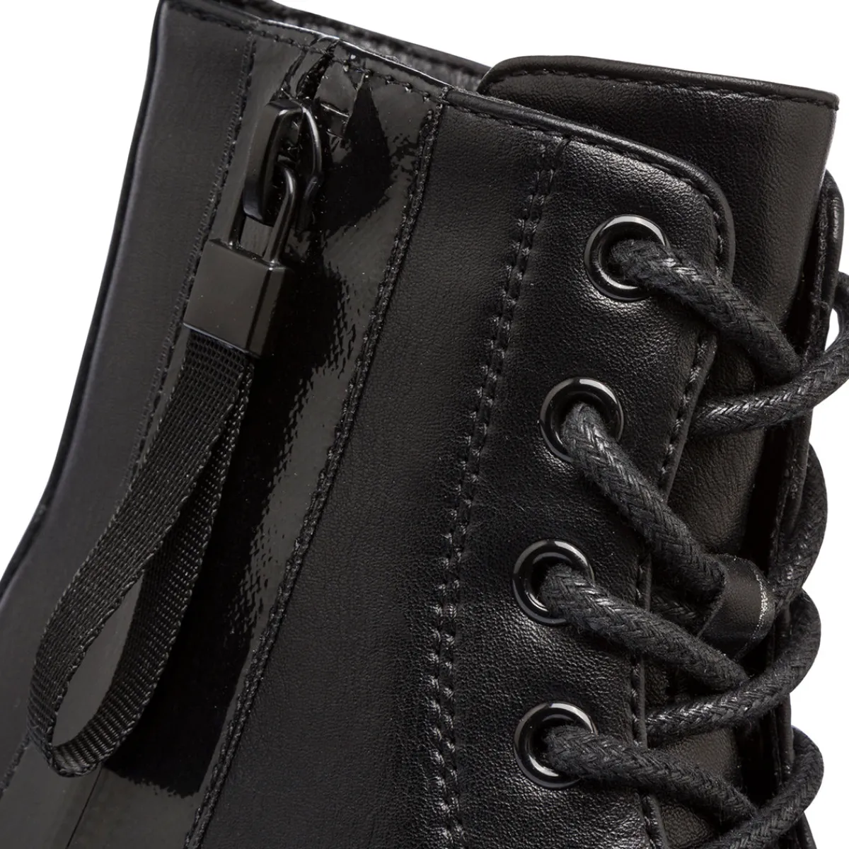 Best Anfibi da bambina neri con doppia zip Bambino Stivaletti Bambina