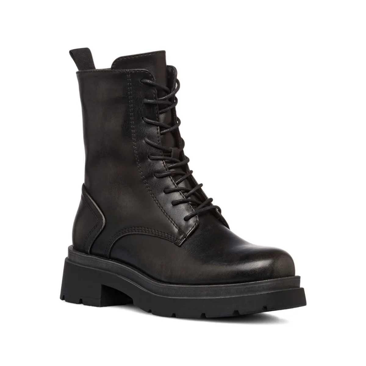 New Anfibi da donna neri Donna Scarponcini E Anfibi Donna