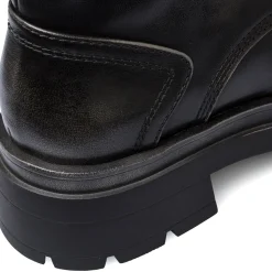 New Anfibi da donna neri Donna Scarponcini E Anfibi Donna