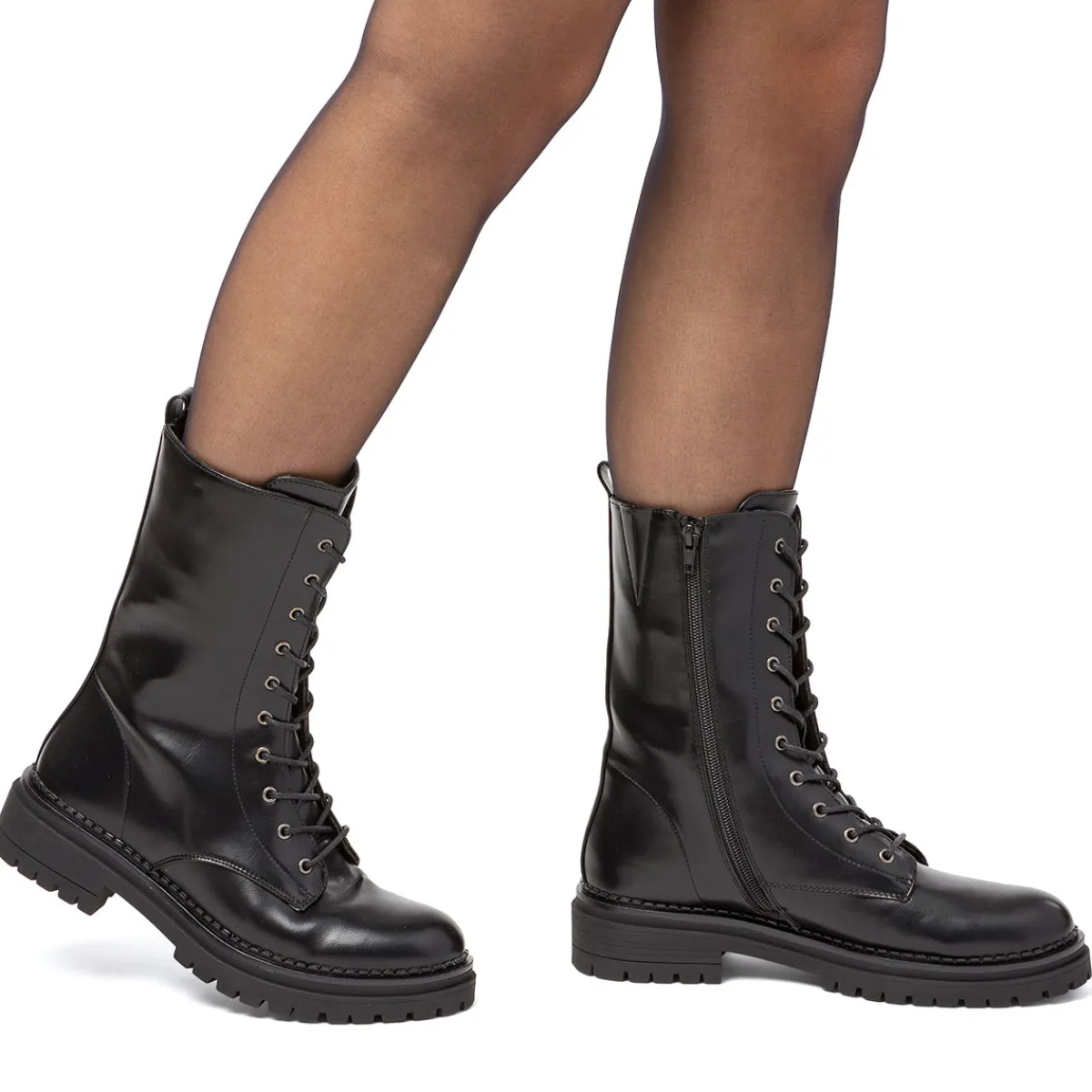 Online Anfibi da donna neri Donna Scarponcini E Anfibi Donna