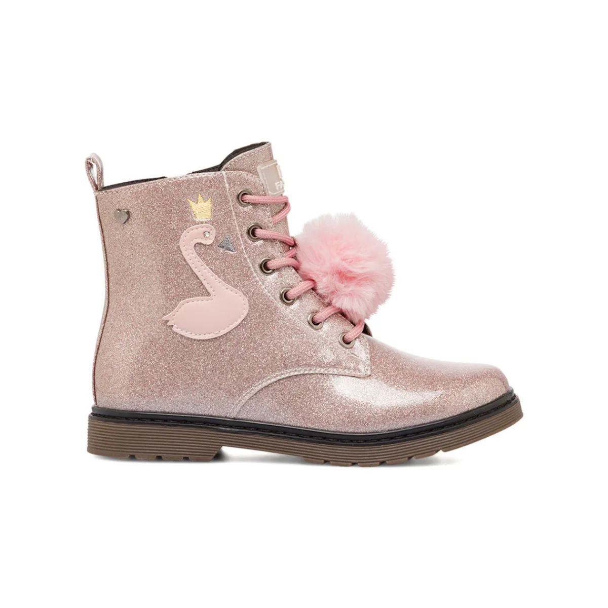 Best Anfibi da ragazza rosa con glitter e dettaglio fenicottero Bambino Stivaletti Bambina|Scarpe Ragazza