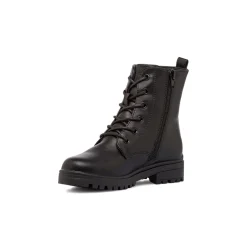 Sale Anfibi da ragazza neri con doppia zip Bambino Stivaletti Bambina|Scarpe Ragazza