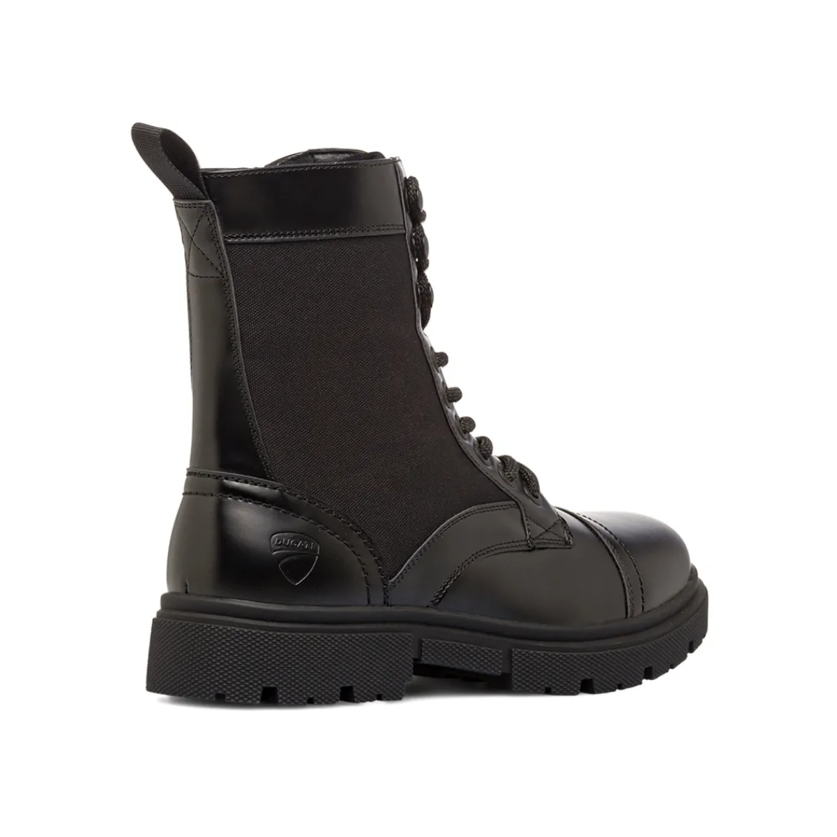 Sale Anfibi da uomo neri stile combat con chiusura zip Uomo Scarponcini E Anfibi Uomo|Polacchine Uomo