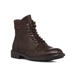 Best Anfibi marroni da uomo con zip Uomo Look Marrone Uomo 👞|Polacchine Uomo