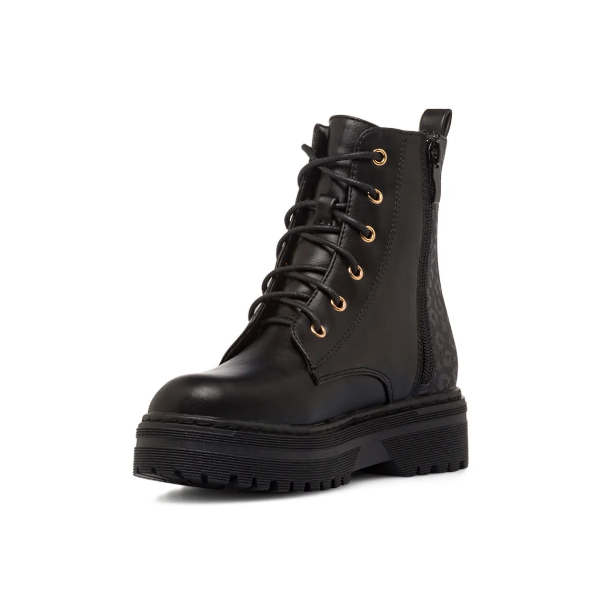 New Anfibi neri bambina e ragazza con stelle glitter dorate Bambino Stivaletti Bambina|Scarpe Ragazza