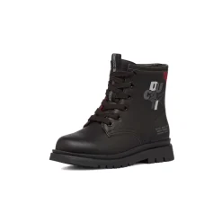 Sale Anfibi neri da bambino con stampe e logo Bambino Stivaletti Bambino