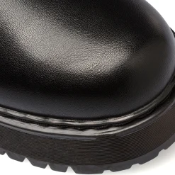 Discount Anfibi neri da donna con maxi-suola Donna Scarponcini E Anfibi Donna