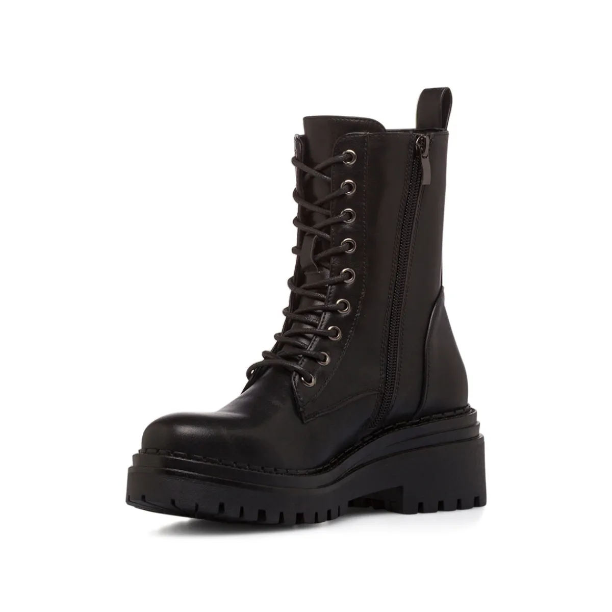 Online Anfibi neri da Donna con suola chuncky Donna Scarponcini E Anfibi Donna