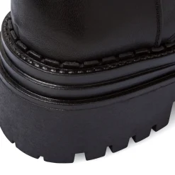 Online Anfibi neri da Donna con suola chuncky Donna Scarponcini E Anfibi Donna