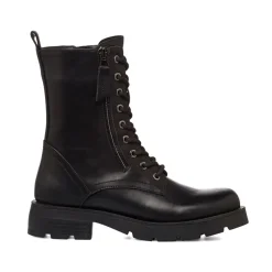 Discount Anfibi neri da Donna con zip Donna Scarponcini E Anfibi Donna