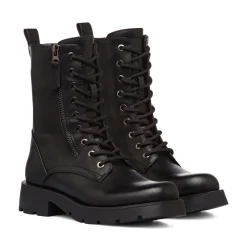 Discount Anfibi neri da Donna con zip Donna Scarponcini E Anfibi Donna