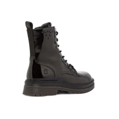 Clearance Anfibi neri da donna effetto vernice Susanna Donna Scarponcini E Anfibi Donna