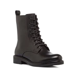 Best Anfibi neri da Donna in pelle e con zip Donna Scarponcini E Anfibi Donna