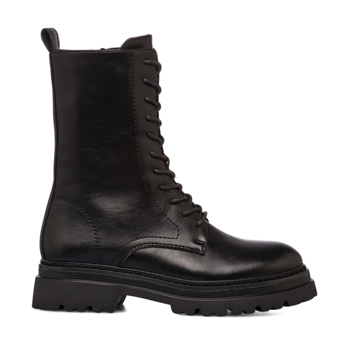 New Anfibi neri da Donna Donna Scarponcini E Anfibi Donna