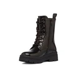 Discount Anfibi neri da ragazza con dettaglio stelle Bambino Stivaletti Bambina|Scarpe Ragazza