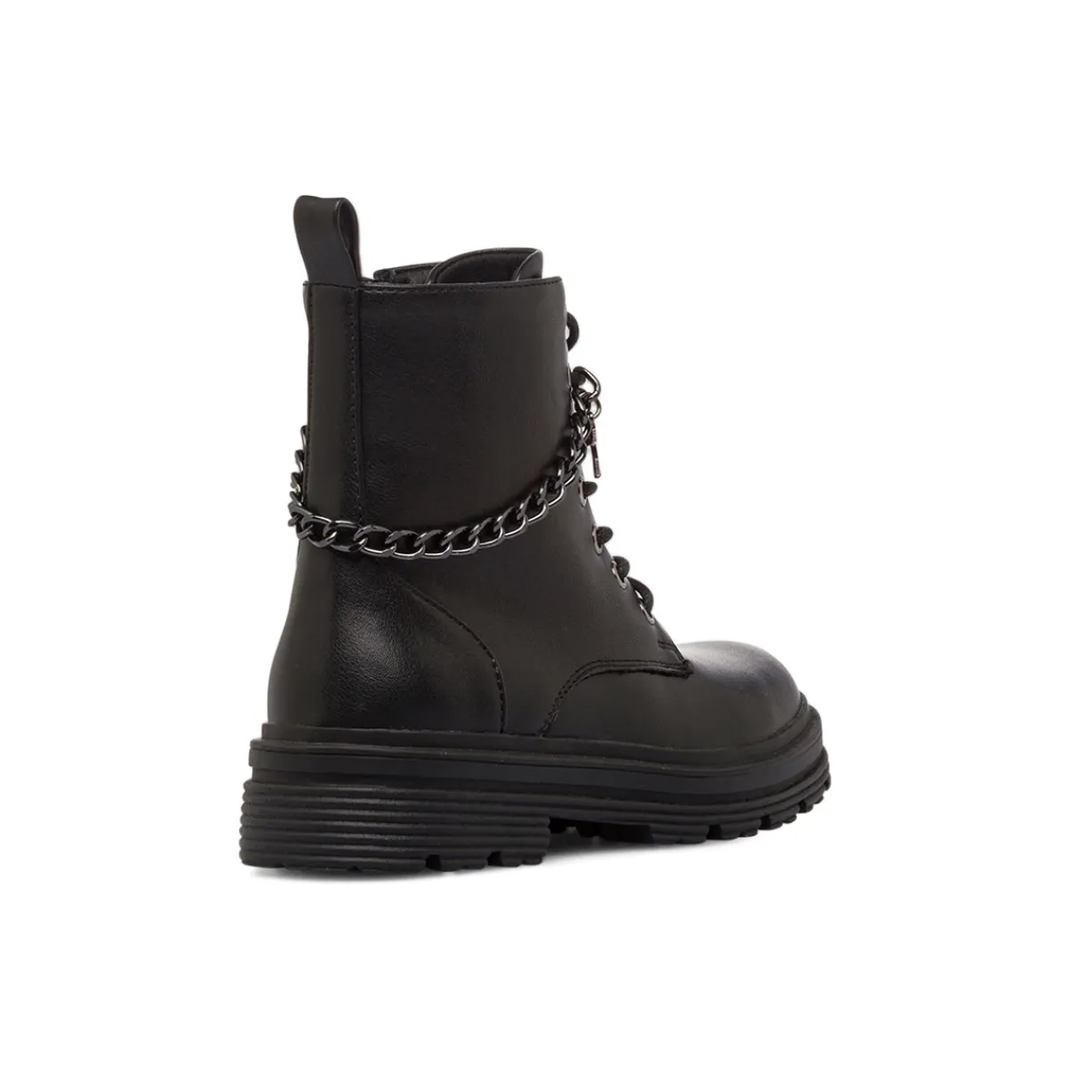 Sale Anfibi neri da Ragazza con catena e stella Bambino Stivaletti Bambina|Scarpe Ragazza