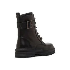 Best Anfibi neri da Ragazza con charms e fibbia Bambino Stivaletti Bambina|Scarpe Ragazza