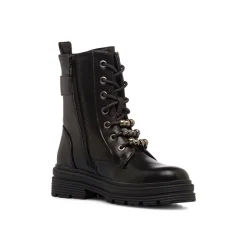 Best Anfibi neri da Ragazza con charms e fibbia Bambino Stivaletti Bambina|Scarpe Ragazza