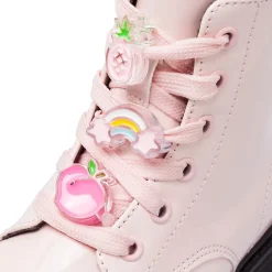 Sale Anfibi rosa da Bambina con charms Bambino Stivaletti Bambina