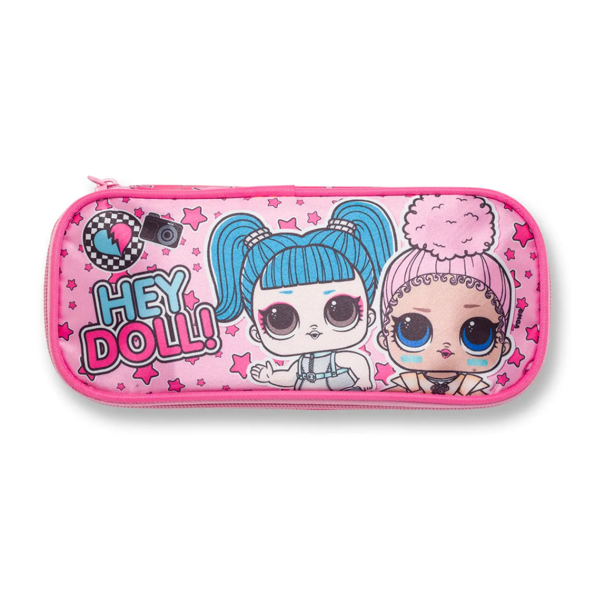 Sale Astuccio ovale rosa con stampa L.O.L. Surprise! Bambino Zaini E Astucci