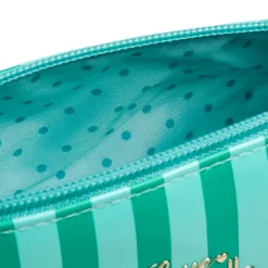 Clearance Astuccio tombolino da donna verde acqua a righe Sweet Stripes Donna Zaini E Astucci|Beauty Case E Trousse