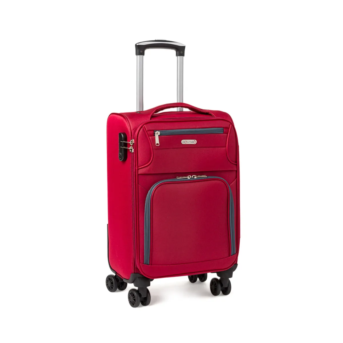 Outlet Bagaglio a mano in tessuto rossa Bagaglio A Mano