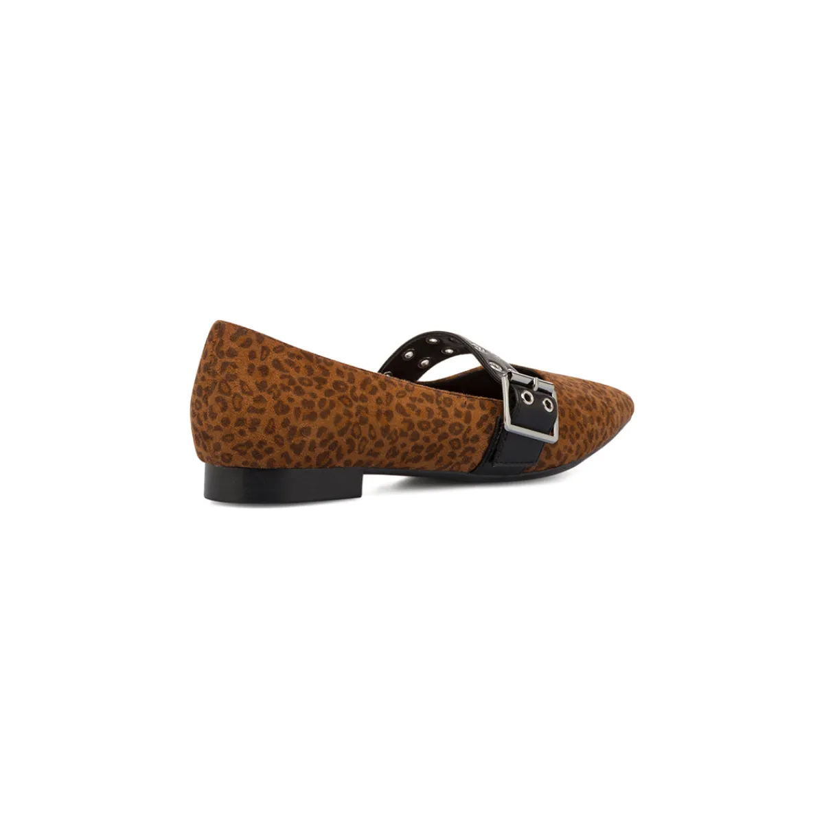 Outlet Ballerine con stampa animalier leopardata da Donna Donna Ballerine Donna