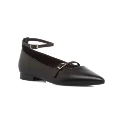 Best Ballerine da donna nere con cinturino e fibbia Donna Ballerine Donna