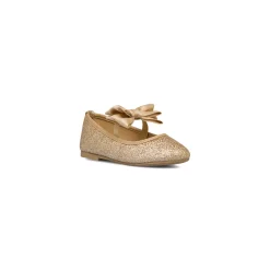 Online Ballerine glitter oro da bambina con fiocco Bambino Scarpe Da Cerimonia Bambina|Ballerine Bambina