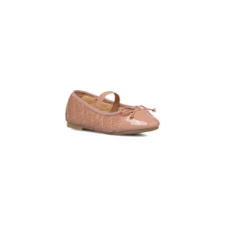 Outlet Ballerine glitter rosa da bambina con fiocco Bambino Ballerine Bambina