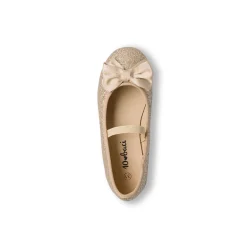 Sale Ballerine in glitter oro da ragazza Bambino Scarpe Da Cerimonia Bambina|Scarpe Ragazza