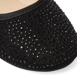 Online Ballerine nere da ragazza con strass Bambino Scarpe Ragazza|Ballerine Bambina