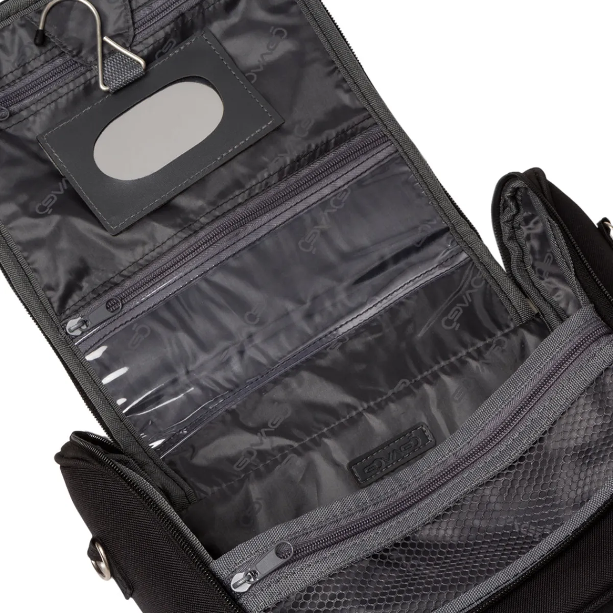 Online Beauty necessaire piccolo da viaggio nero in tessuto Bagaglio A Mano