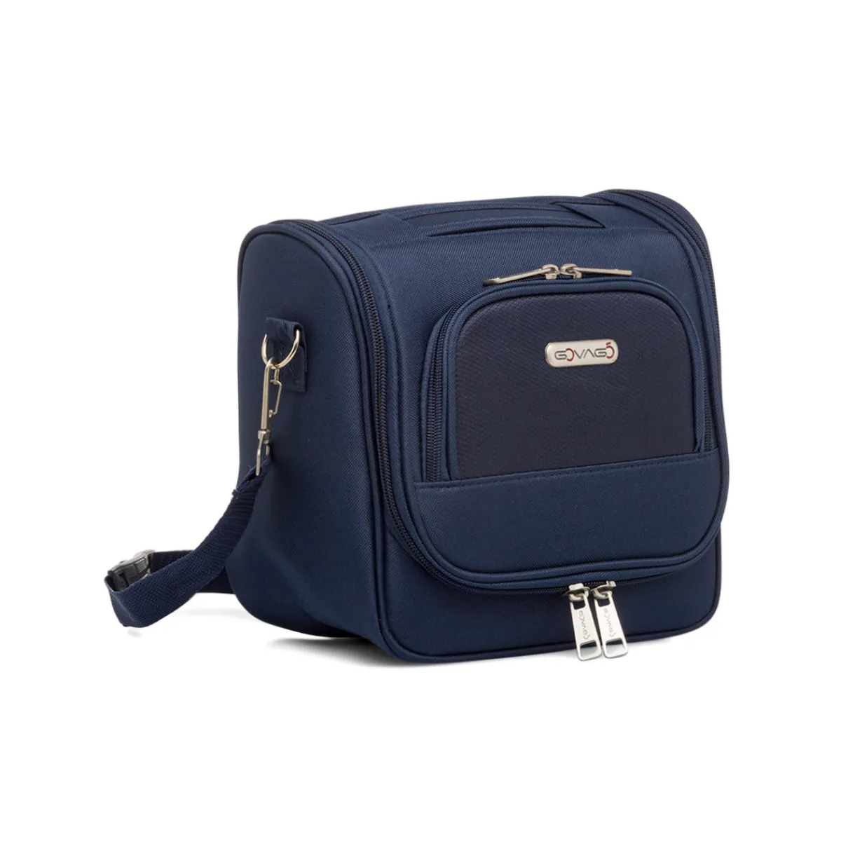 Hot Beauty necessaire piccolo da viaggio blu in tessuto Bagaglio A Mano