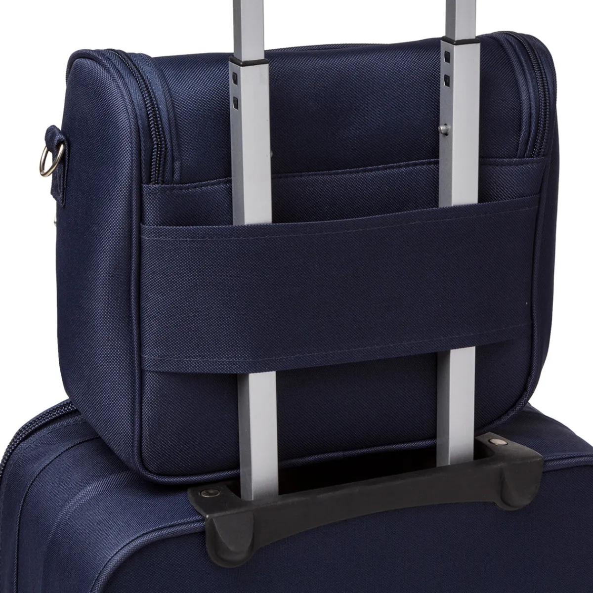 Hot Beauty necessaire piccolo da viaggio blu in tessuto Bagaglio A Mano