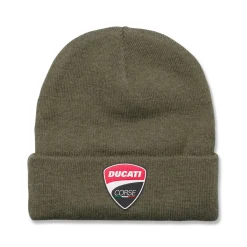 Clearance Berretto verde da uomo con badge gommato Corse Uomo Cappellini|Abbigliamento Ducati