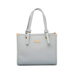 Discount Borsa a mano azzurra da Donna con manico dettaglio nodo Donna Borse A Mano