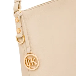 Hot Borsa a mano beige da Donna con ciondolo Donna Borse A Mano