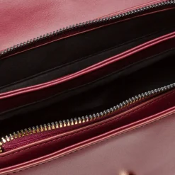 Best Borsa a mano Bordeaux da Donna con logo Donna Borse A Mano