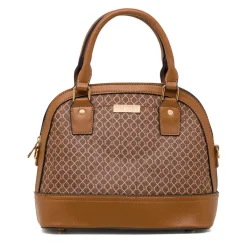 Discount Borsa a mano da donna marrone con logo Donna Borse A Mano