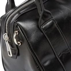 Sale Borsa a mano da donna nera Donna Borse A Mano