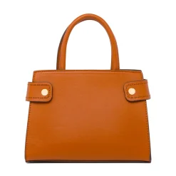 New Borsa a Mano da Donna Ocra con Fibbia Elegante Donna Borse A Mano