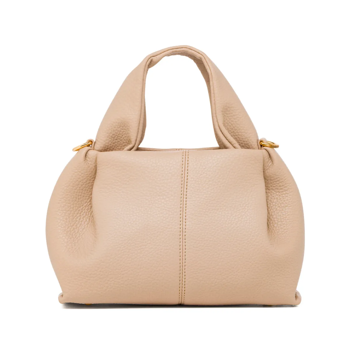 New Borsa a Mano da Donna Taupe con Tracolla Regolabile Donna Borse A Mano