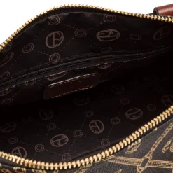 Online Borsa a mano nera da Donna con stampa Donna Borse A Mano