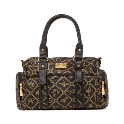 Hot Borsa a mano nera da Donna con stampa Donna Borse A Mano