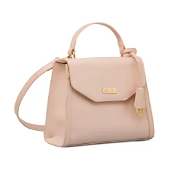 Hot Borsa a mano rosa da Donna con targhetta logo Donna Borse A Mano|Scarpe Eleganti