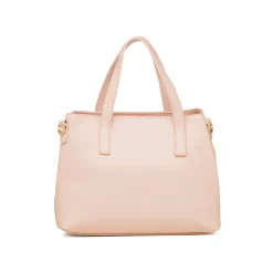 Outlet Borsa a mano rosa da Donna con tracolla e dettagli traforati Donna Borse A Spalla