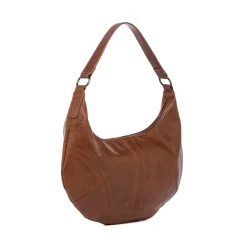 Discount Borsa a mezzaluna marrone da Donna Donna Borse A Spalla