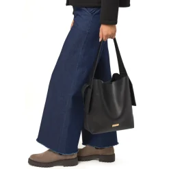 Sale Borsa a secchiello nera da Donna Donna Borse A Mano